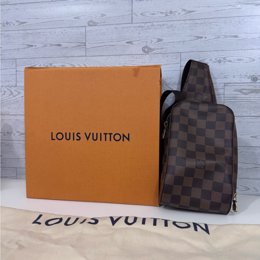 Louis Vuitton Damier Ebene Geronimos Bag